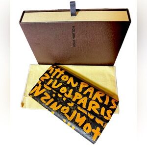 Louis Vuitton x Steve Sprouse Graffiti Sarah Wallet